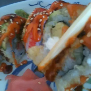 Double Crab Roll (Tempura Style)