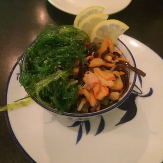 Squid & Seaweed Salads