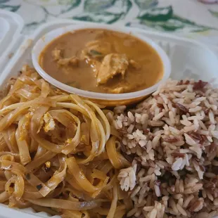 Red Curry Lunch combo.