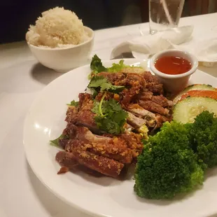 Crispy duck