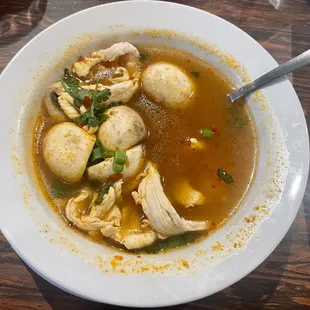 Chicken Tum Yum soup