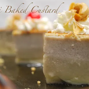 Thai Baked Custard