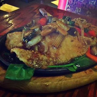 Sizzling Tilapia **