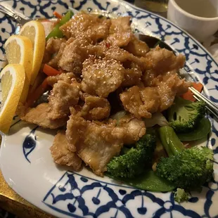 Orange chicken