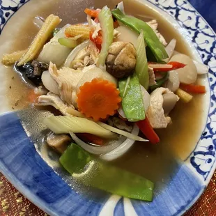 Ginger chicken &amp; Peking chicken