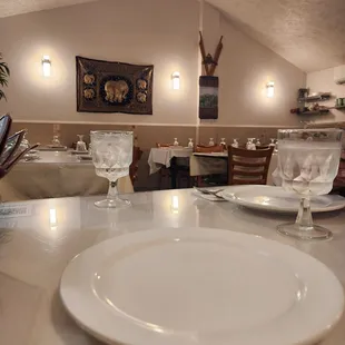 Not too busy for a late Sunday dinner