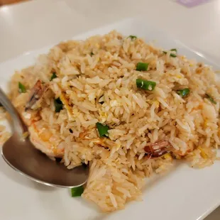 Garlic Shrimp Fried Rice