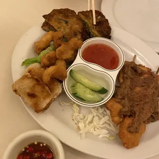 Thai House Combination Platter