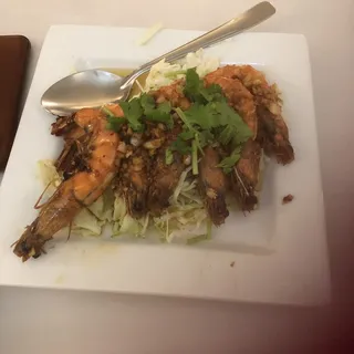 Garlic Tiger Prawns