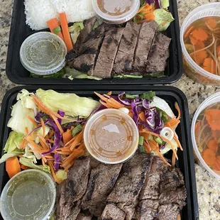 7/10/21 (sat): Lunch Take-out Crying Tiger is a must!