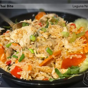 Hot Basil Rice - Very good