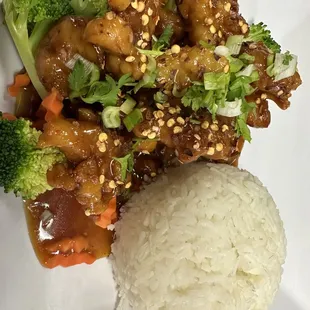 Orange chicken