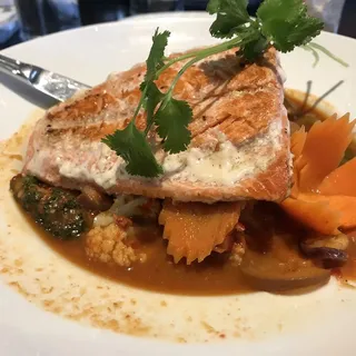 Orange Salmon Curry