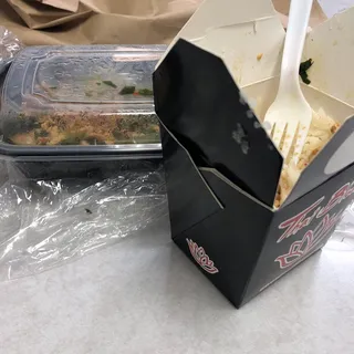 Spicy Chicken with Basil Dinner