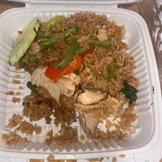 Basil Fried Rice Dinner