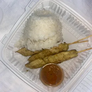 Kids Chicken Satay