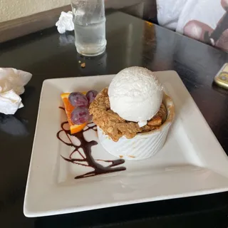 Homemade Asian Pear Crisp