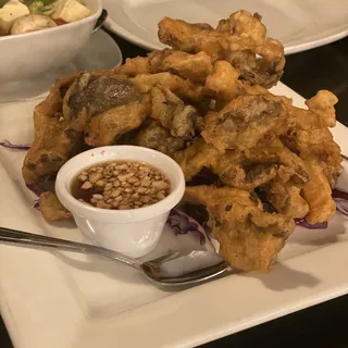 Crispy Oyster Mushrooms