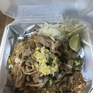 Chicken pad Thai - medium 1. Pad Thai