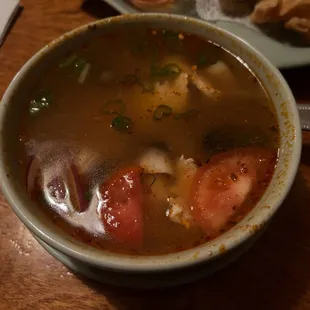 Tom Yum Chicken soup