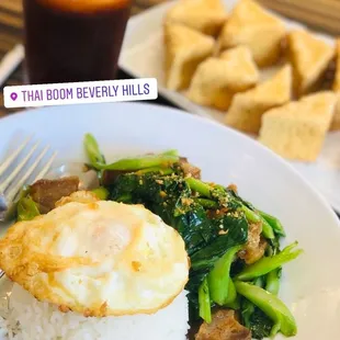 68. Chinese Broccoli with Crispy Pork