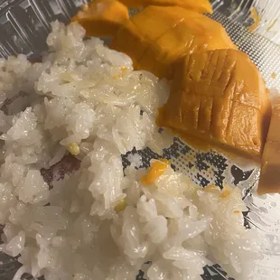 Mango sticky rice