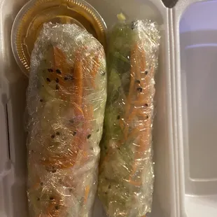 Fresh Roll- i got it vegetarian style, which was a mistake. Get a protein lol