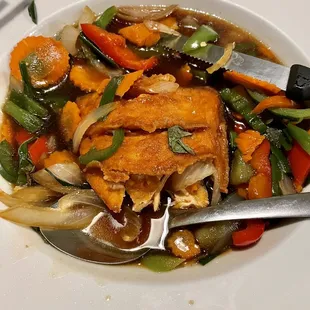 Spicy Fish (salmon )...