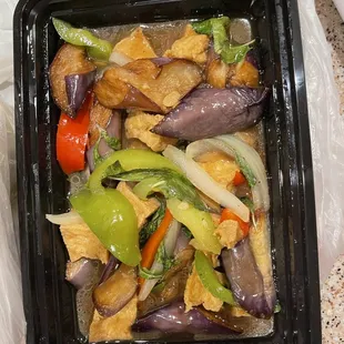Spicy Eggplant with Tofu