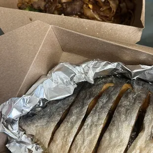 Pad See Ew Noodles and Pla Lad Prik (Spicy Chili Crispy Fish)