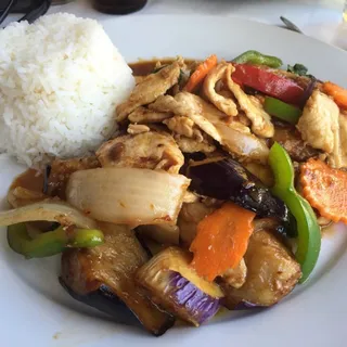 Eggplant Chicken