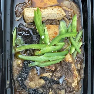 Spicy Tofu and Eggplant