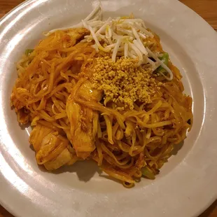 Chicken pad Thai