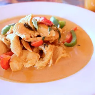 Panang (Red Curry) with Chicken