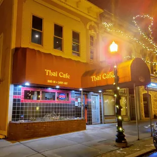 Storefront for Thai Café