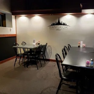 Seating Area at Thai Café