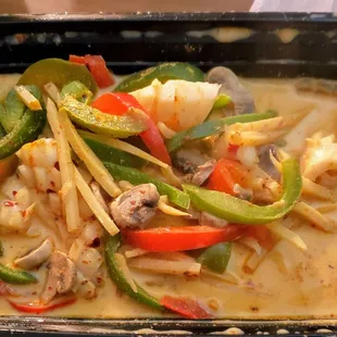 Squid Gang Gai from Thai Café