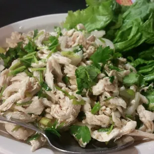 Larb Gai (Thai chicken salad)