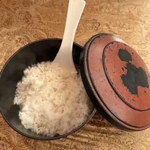 Steamed rice
