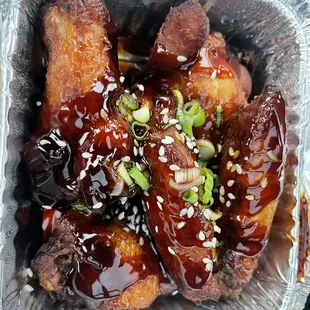 Teriyaki chicken drumsticks and wings 5/5