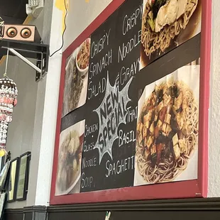 New specials