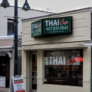 Storefront for Thai Cafe