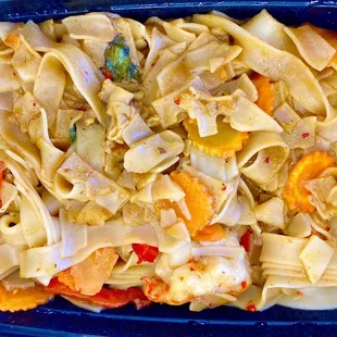 Drunken Noodles with Shrimp