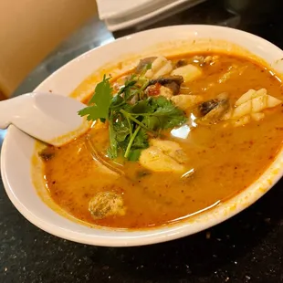 Seafood Tom Ka Soup