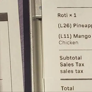 Receipt