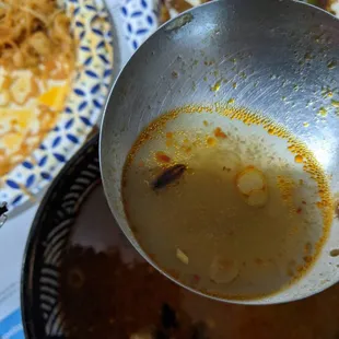 Found a cockroach in tom yum soup. Ruined our night..