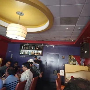interior, pizza