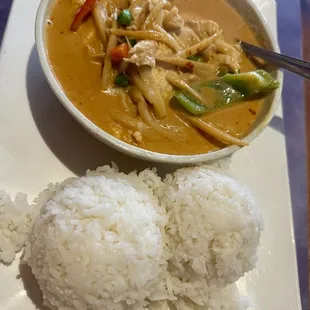 Thai red curry