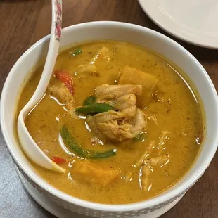 Chicken yellow curry