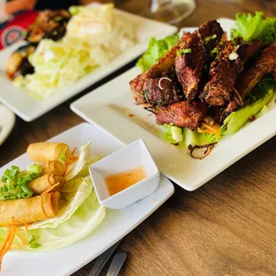 7. FRIED RIBS MARINATED FRIED PORK RIBS SERVED WITH THAI BBQ SAUCE.